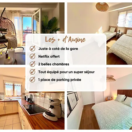 Apartment Magnifique 2 - Parking - Netflix - Gare *